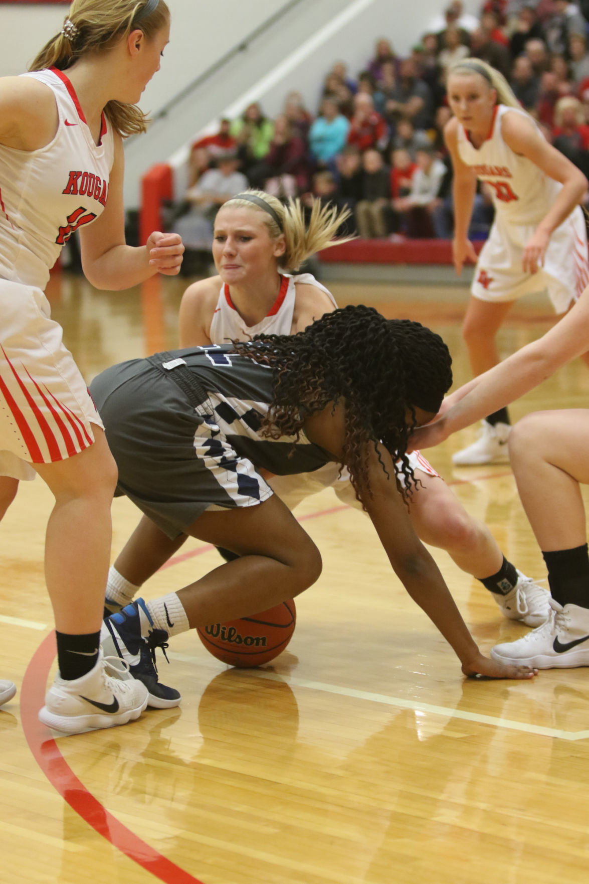 Gallery: Girls basketball sectional - Kankakee Valley vs Michigan City